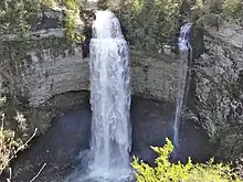 Photograph of Fall Creek Falls, the tallest waterfall in the eastern United States