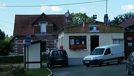 The town hall in Fallencourt