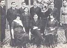 Alessandri Family, with two future presidents of Chile, year 1920.