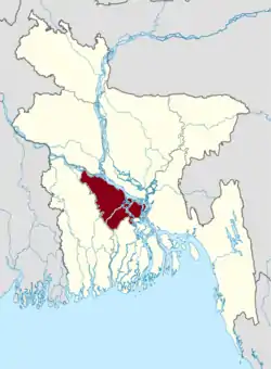 Faridpur Division in Bangladesh