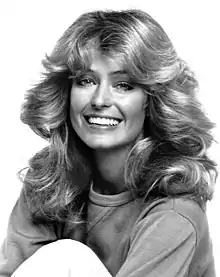 The Farrah Fawcett hairstyle was considered particularly fashionable during the decade