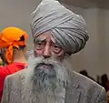 Fauja Singh, a centenarian marathon runner