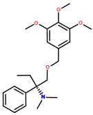 Chemical structure of fedotozine.