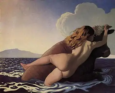 The Rape of Europa by Félix Vallotton (1908)