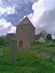 Separate bell tower at Feock Church, Cornwall (13th century)