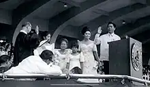 Second inauguration of President Ferdinand Marcos, 1969.