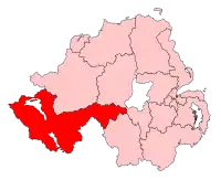 A very large constituency, comprising the southwest area of the country.