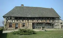 Typical old Bresse farmhouse