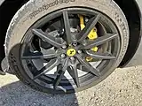 Carbon wheels with Michelin Pilot Sport Cup 2 315/30 ZR20 tires