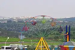 The Jenin Horse sculpture in Jenin, Palestine (September 2023)