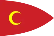 A type Standart Flag of the Ottoman Empire