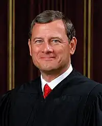 photograph of Chief Justice John Roberts