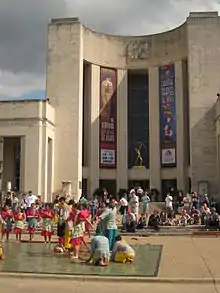 Filipinos performing Hispanic dances in an international stage