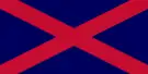 Historical flag of the Blueshirts, and early Fine Gael