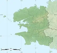 Île Vierge is located in Finistère