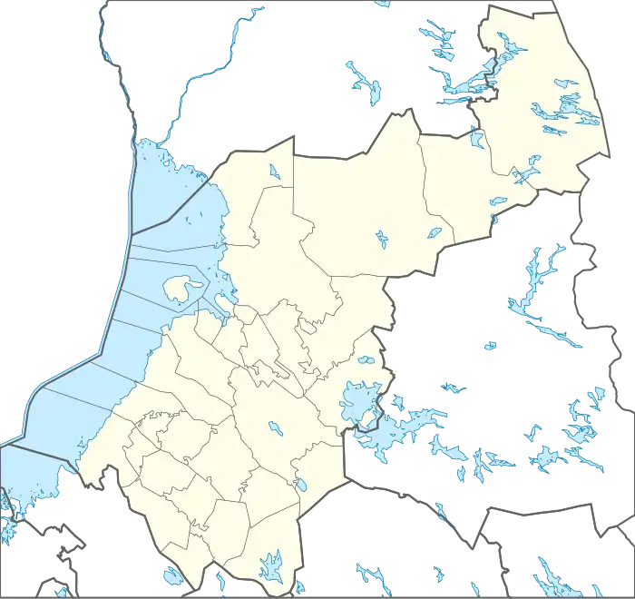 Cities and municipalities of North Ostrobothnia.