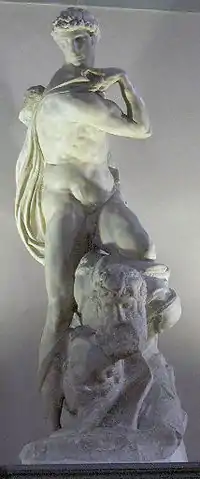 Genius of victory, Michelangelo, 1532–34