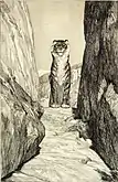 First Future, from the series Eva and the Future, Opus III, no, 2 (1879–80), etching with aquatint, 36 x 23.5 cm, Saint Louis Art Museum