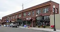 Edward Earl Fisher Building in the Beaverton Downtown Historic District