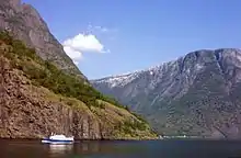 Nærøyfjord is on the list of World Heritage Sites