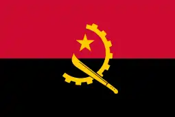 Flag of Aangola