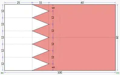 Flag construction sheet