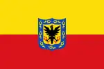 Flag of Bogotá, Colombia