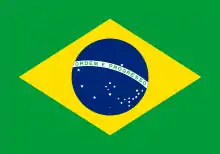 First flag of the  Republican Brazil with 21 stars (1889–1960)