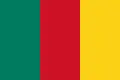 Flag of the State of Cameroon (1957–1960), then Republic of Cameroon (1960–1961).