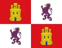 Flag of Castile and León king