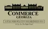 Flag of Commerce, Georgia