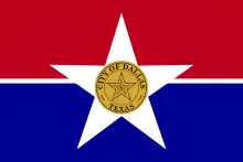 Flag of Dallas, United States