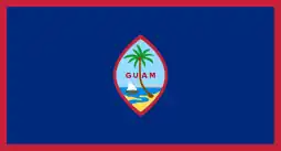 Flag of Guam (unincorporated organized territory)