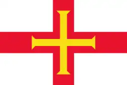 Flag of Bailiwick of Guernsey