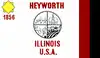 Flag of Heyworth, Illinois