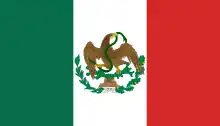 Flag of the United Mexican States (1823–64)