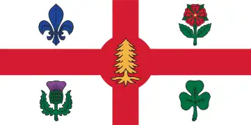 Flag of Montreal