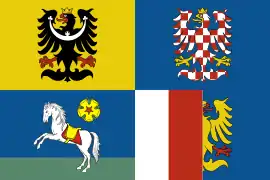 Flag of Moravian-Silesian Region