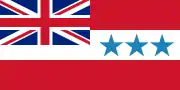 The Kingdom of Rarotonga flag (1888–1893)