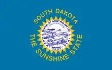 Flag of South Dakota(1963–1992)