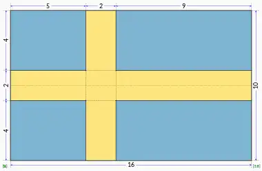 Flag construction sheet