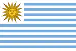 Flag of the Oriental State of Uruguay(1828–1830)