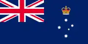 The Flag of Victoria, an Australian state