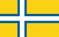 Flag of the Swedish county of Västra Götaland (or West Sweden in general)