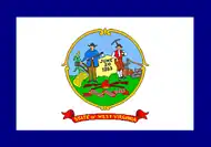 Flag of West Virginia(1907 – 1929)