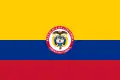 War flag of Colombia