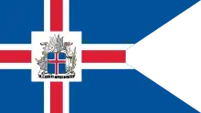 Flag of the president of Iceland