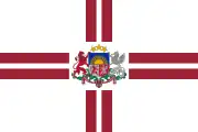 Presidential standard of Latvia