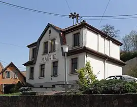 The town hall in Flaxlanden