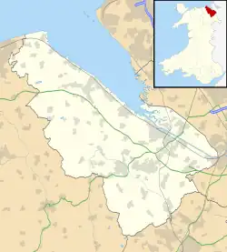 Buckley is located in Flintshire